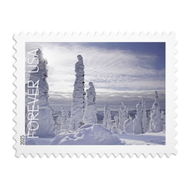 Winter Landscapes Stamps, Book of 20