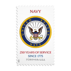 U.S. Navy 25oth Stamps, Sheet of 20