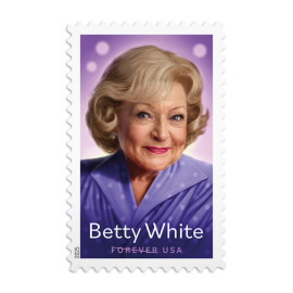 Betty White Stamps, Sheet of 20