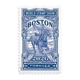 Boston 2026 World Stamp Show Stamps, Sheet of 20