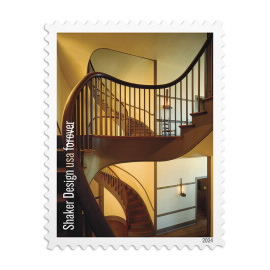 Shaker Design Stamps, Sheet of 12