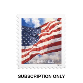 Stamps Subscription: First-Class MailR Book, 6 Months (monthly)