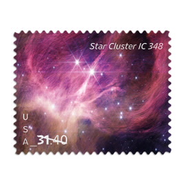 Star Cluster Stamps, Sheet of 4