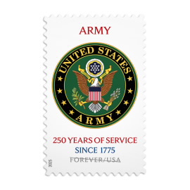 U.S.Army 250th Stamps, Sheet of 20